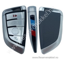 Bmw nkkelskall (g-serie)  (med rd horn knapp)