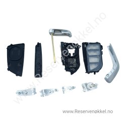 Bmw nkkelskall (g-serie)  (med rd horn knapp)