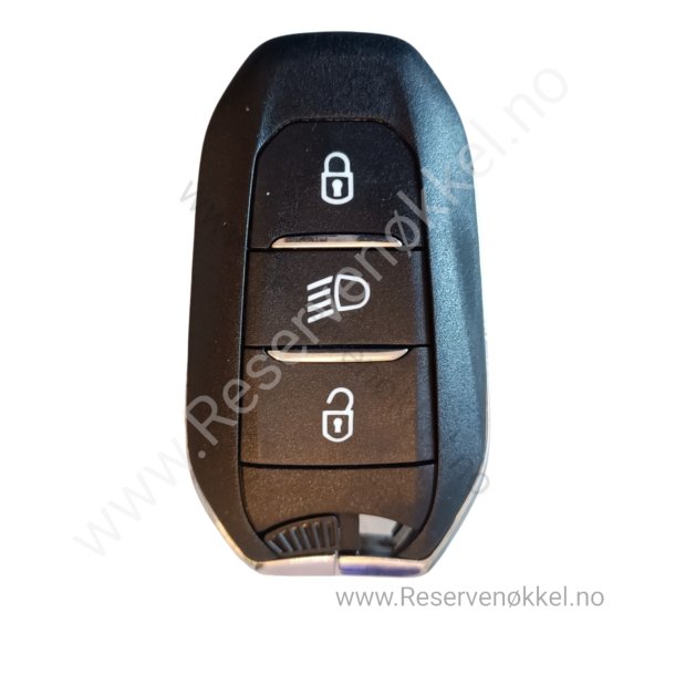 S2802PA383 -  PSA Nkkelskall Lys p midtre knapp Type 2
