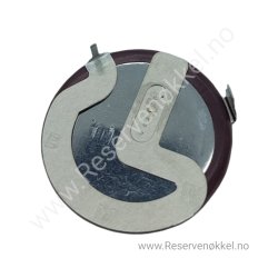 Panasonic oppladbart batteri VL2020 105grader