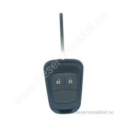 F0360OP216 - Opel nkkelskall 2 knapper
