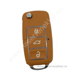 Vw Nkkelskall (3 knapper) - Orange