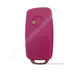 Vw Nkkelskall (3 knapper) - Rosa