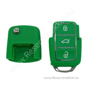Vw Nkkelskall (3 knapper) - Grnn