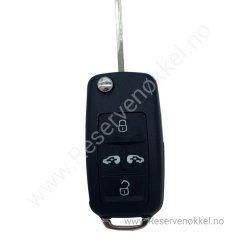 L0822VW466 - Vw Nkkelskall (4 knapper) med elektriske skyvedrer
