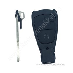 Mercedes Nkkelskall (2 knapper)