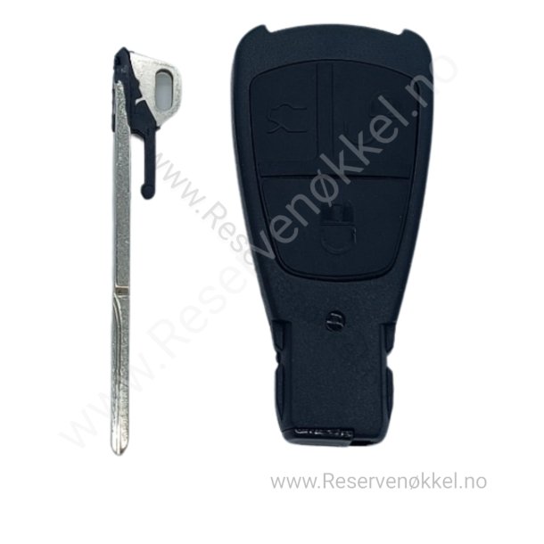 Mercedes Nkkelskall (3 knapper)