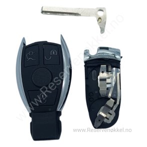 S1120MB364 - Mercedes Nkkelskall (for 2 batteri)