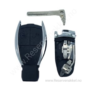 S1121MB364 - Mercedes Nkkelskall (for 2 batteri)