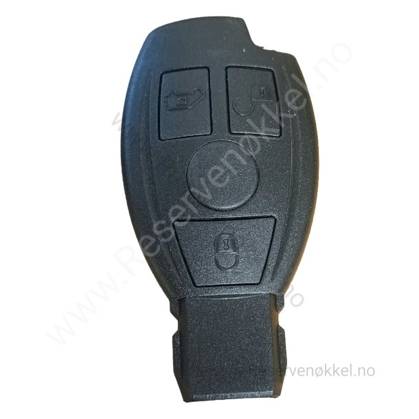 S1160MB364 -  Mercedes Nkkelskall 3 knapper. (bladet i hjrne)