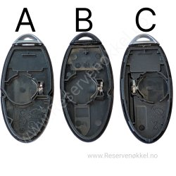 Nissan Nkkelskall (2 knapper)