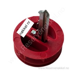 Nkkel for Tilhengerfeste til feks: westfalia (2w01 - 2w50)  Med plasthode 