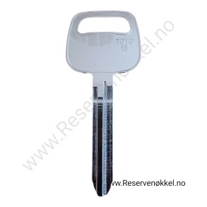 Toyotankkel slipt til kode (uten startsperre)