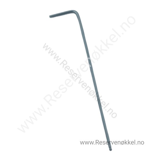 Verkty til  trekke ut tenningsls fra rattls (1,5mm Unbrako)